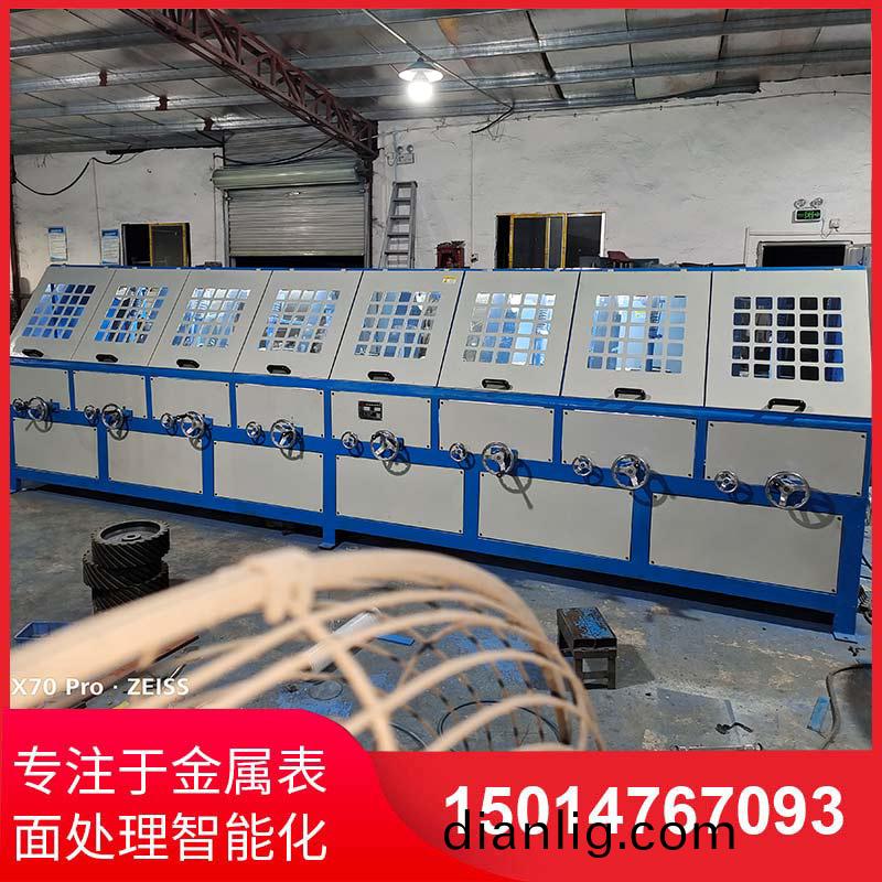 八(ba)組(zu)圓(yuan)筦自(zi)動(dong)抛光(guang)機拉(la)絲機(ji)